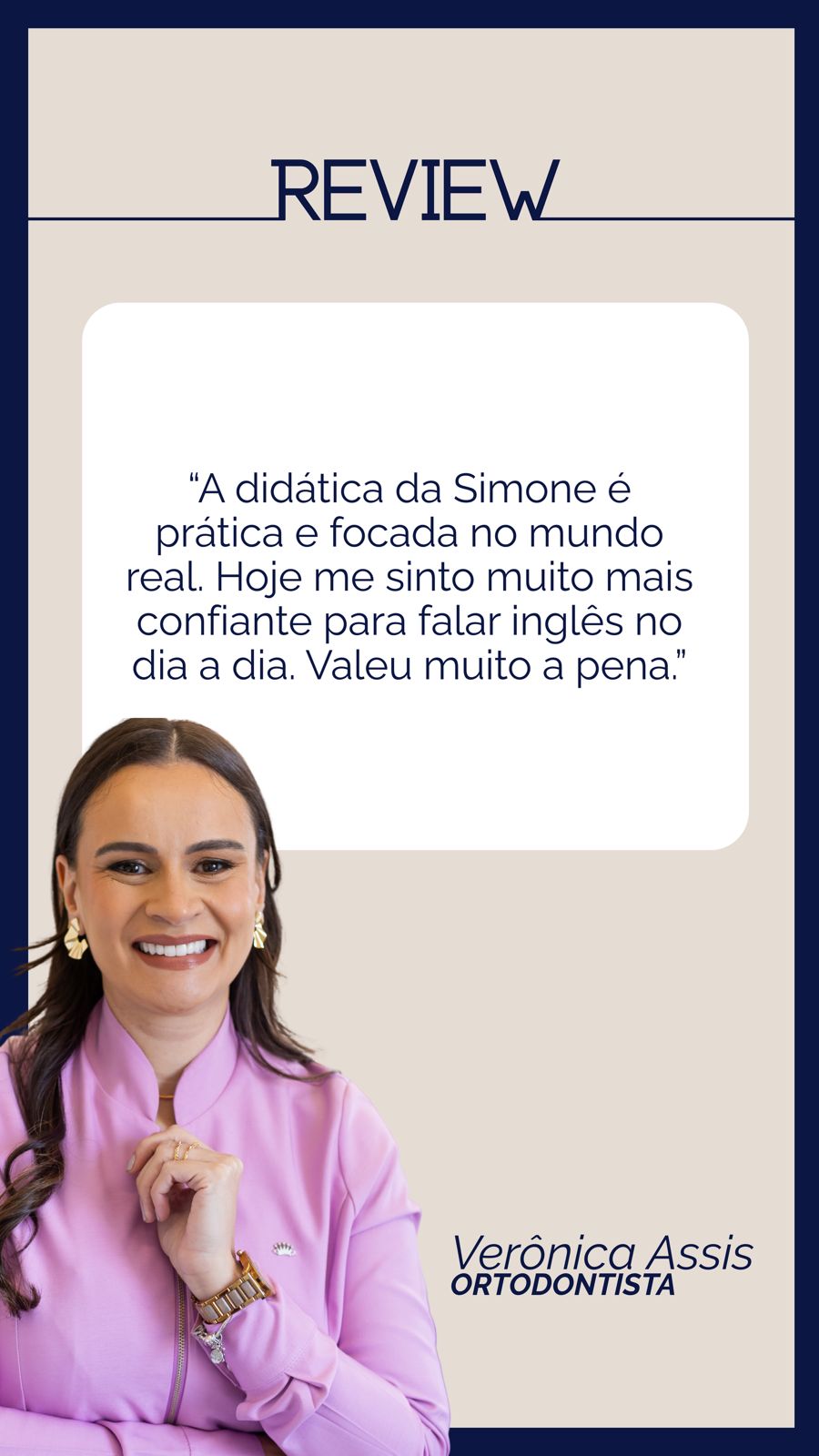 Depoimento de Verônica Assis